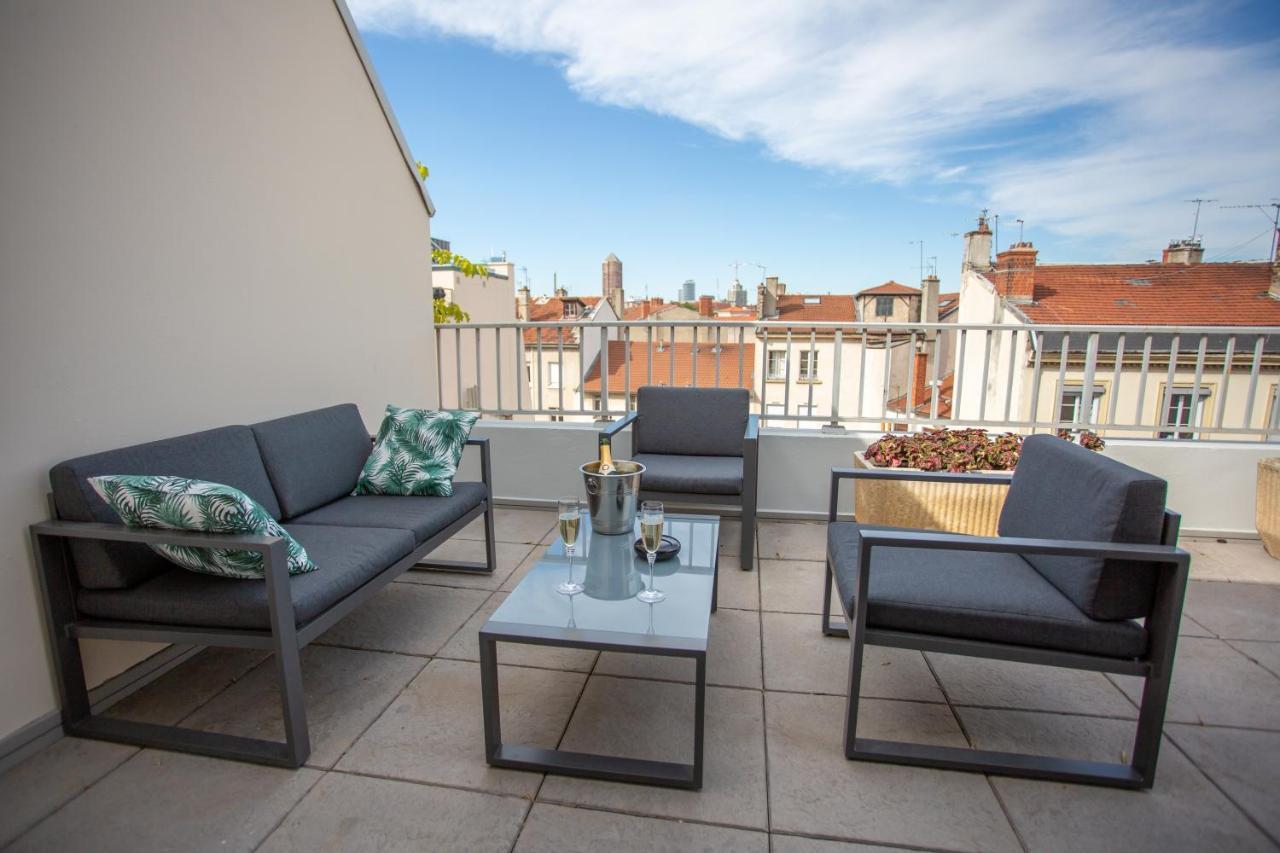 Lyon Premium - 7E Ciel Rooftop Panoramique Lião Exterior foto
